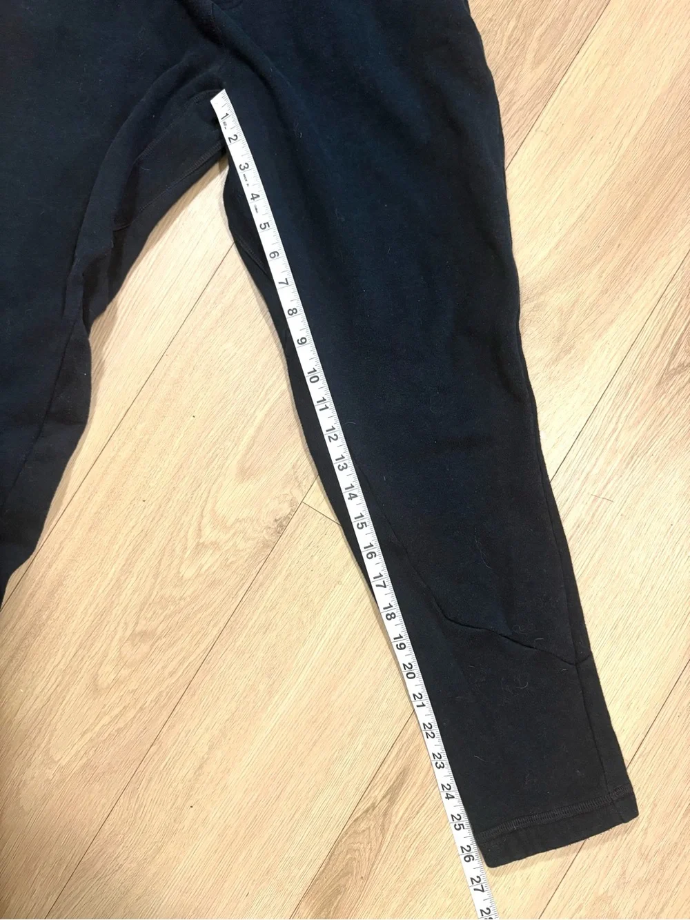 Alo Yoga Urban Moto Joggers Womens S Black Ribbed Knee Zip Pocket Sweatpants